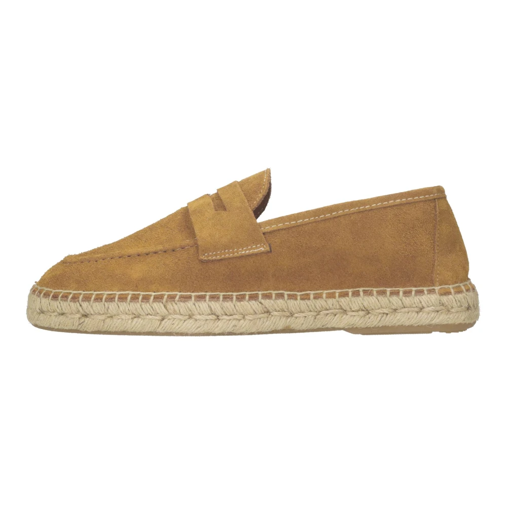 Marechiaro 1962 Espadrille Loafer van Suède en Raffia