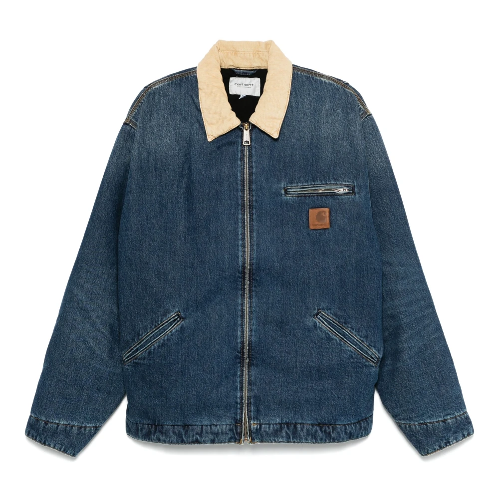 Carhartt WIP Detroit Jack in Klassieke Stijl Blue Heren