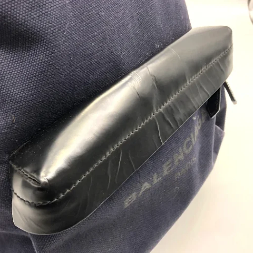 Balenciaga Vintage Pre-owned Fabric balenciaga-bags Blue Heren