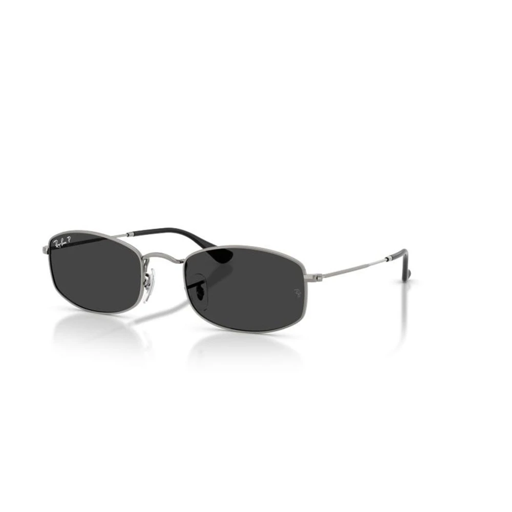 Ray-Ban Gray Sunglasses, Unisex, 52 Mm, Rb3832 Sunglasses