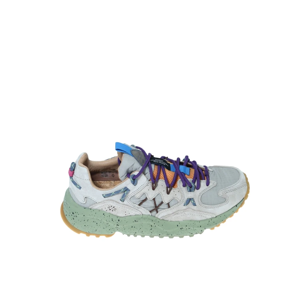 Flower Mountain Yamabushi Suède Nylon Sneaker Heren Schoenen Grijs