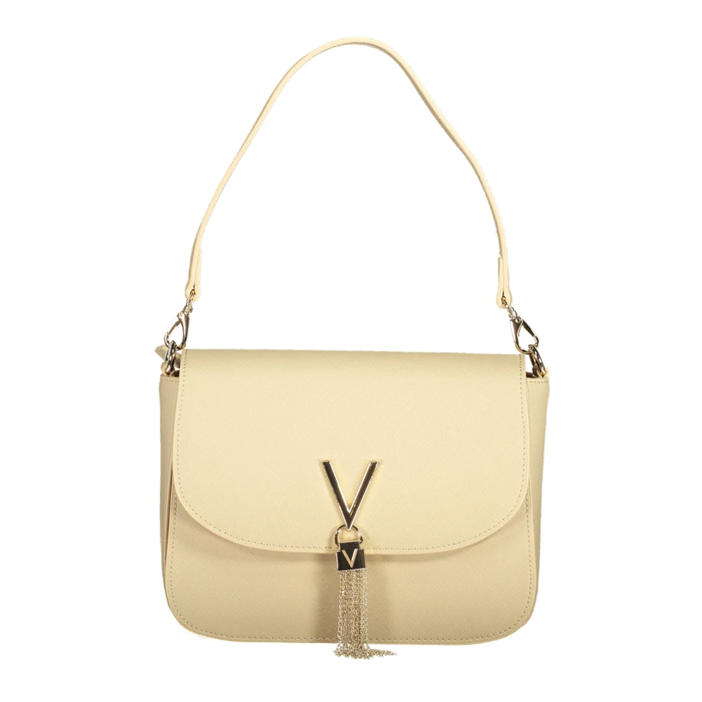 Mario Valentino Beige Polyurethane Women Bag - Image 2