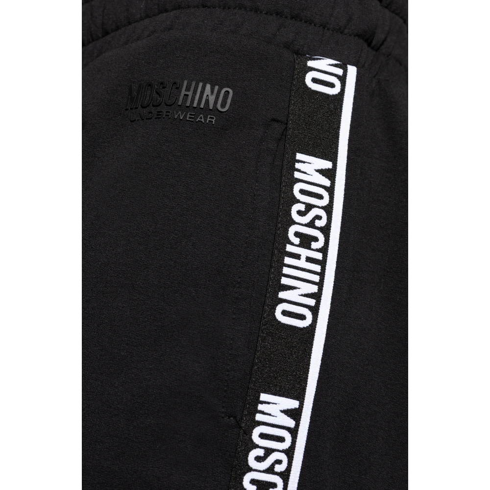 Moschino Sweatpants uit de ondergoedlijn Black Heren