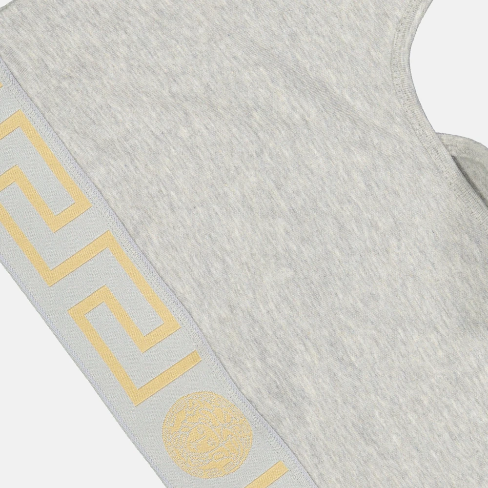 Versace Sportieve Medusa Ronde Hals Beha Gray Dames