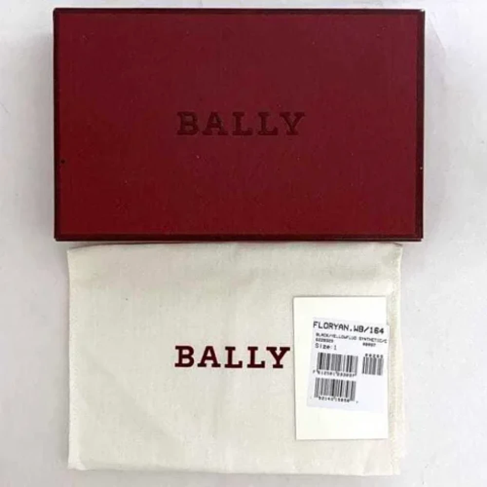Bally Pre-owned Leather key-holders Green Unisex