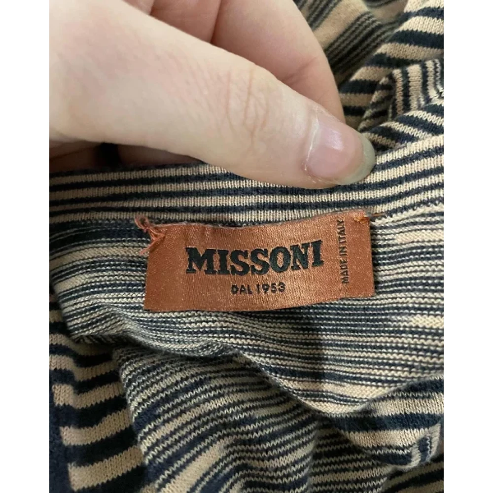 Missoni Pre-owned Cotton tops Multicolor Heren
