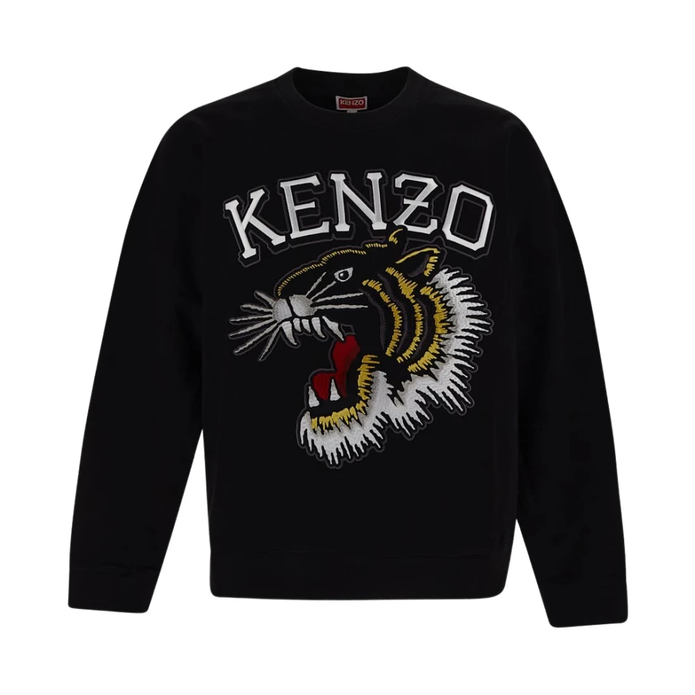 Kenzo Katoenen Sweatshirt Black Heren