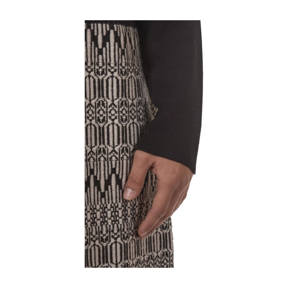 Max Mara Elegante Badia Jurk voor Vrouwen Black Dames