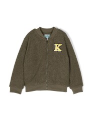 Drenge Broderet Logo Cardigan