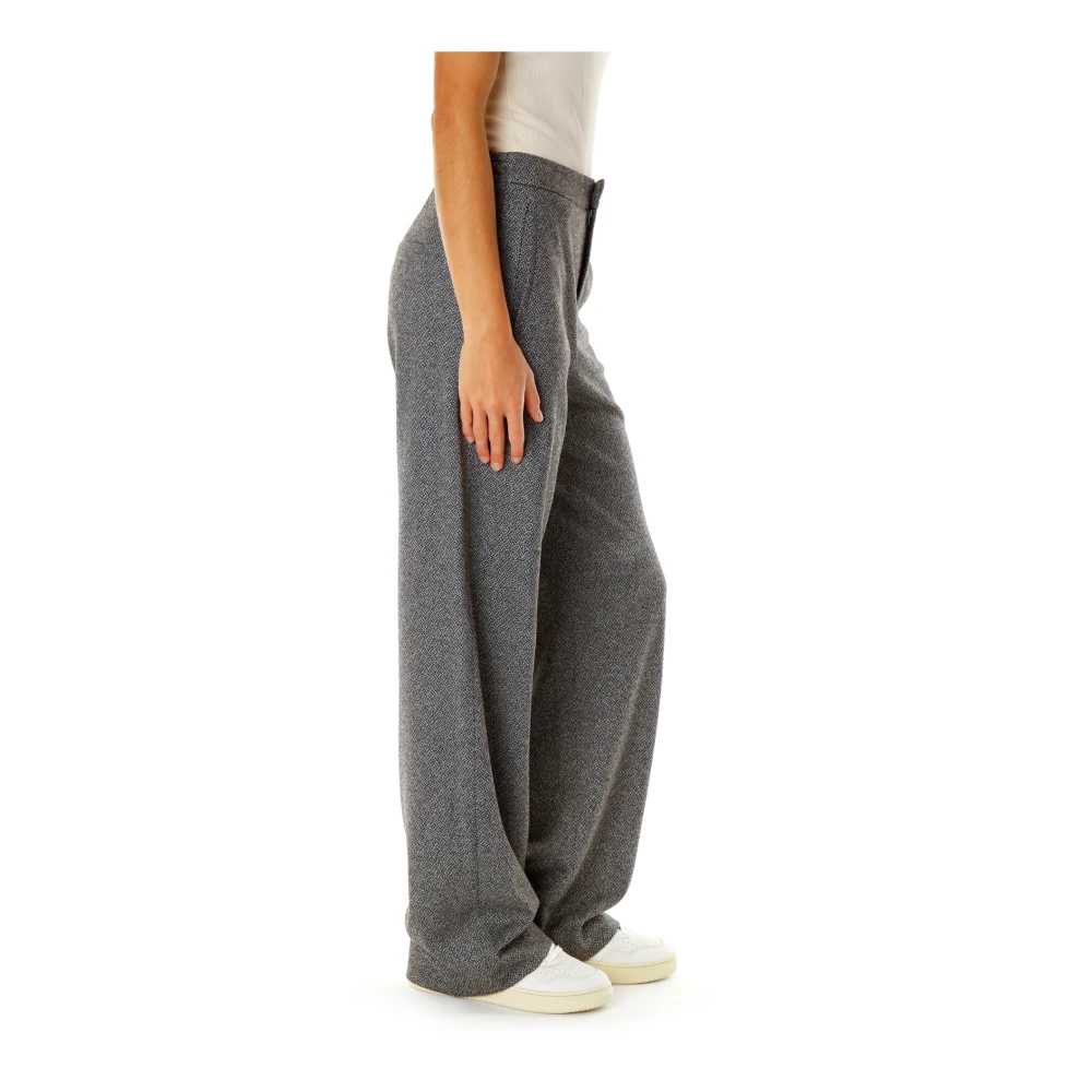 drykorn Barrel Leg Mid Waist Broek Gray Dames