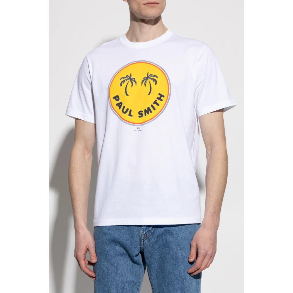 PS By Paul Smith T-shirt met print White Heren