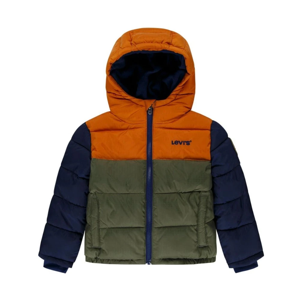 Levi's Boys Blue Winter Jackets, 14 Y, Tricolor Jacket