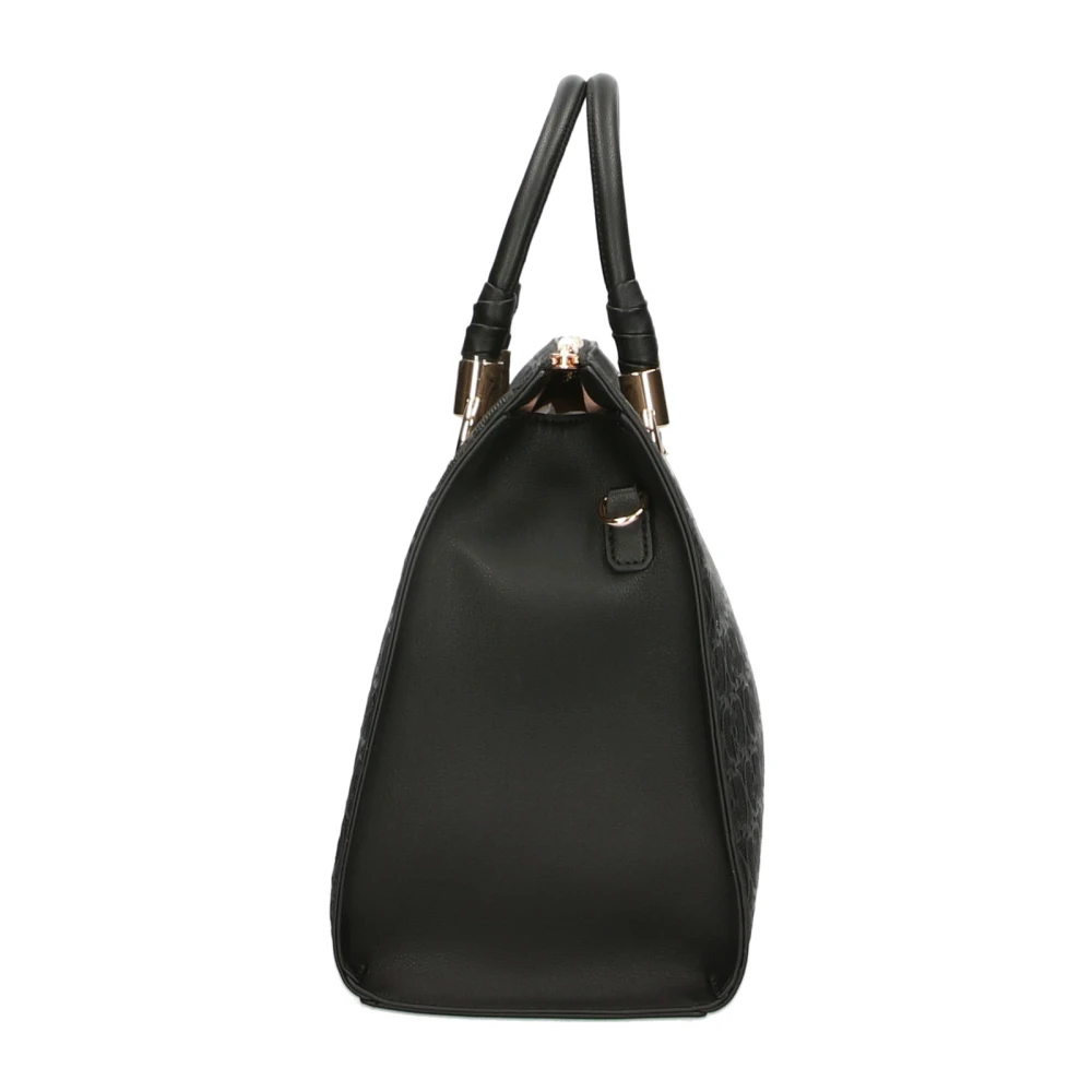 Liu Jo Zwarte Satchel Tas met Afneembare Band Black Dames
