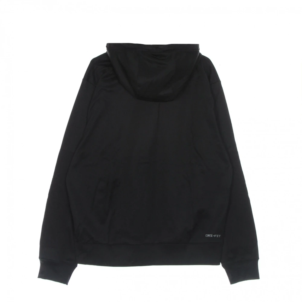 Nike Fleece hoodie met volledige rits Black Heren