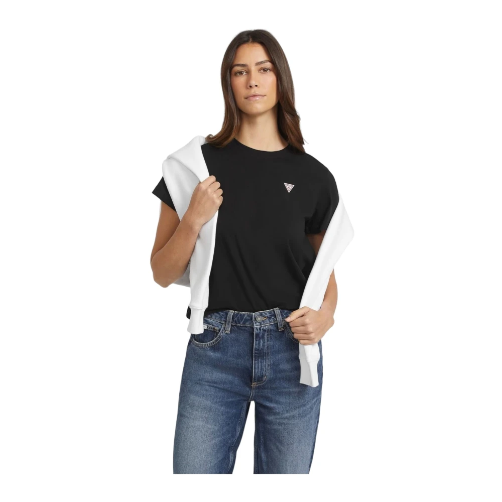 Guess Korte Mouw T-shirt Black Dames