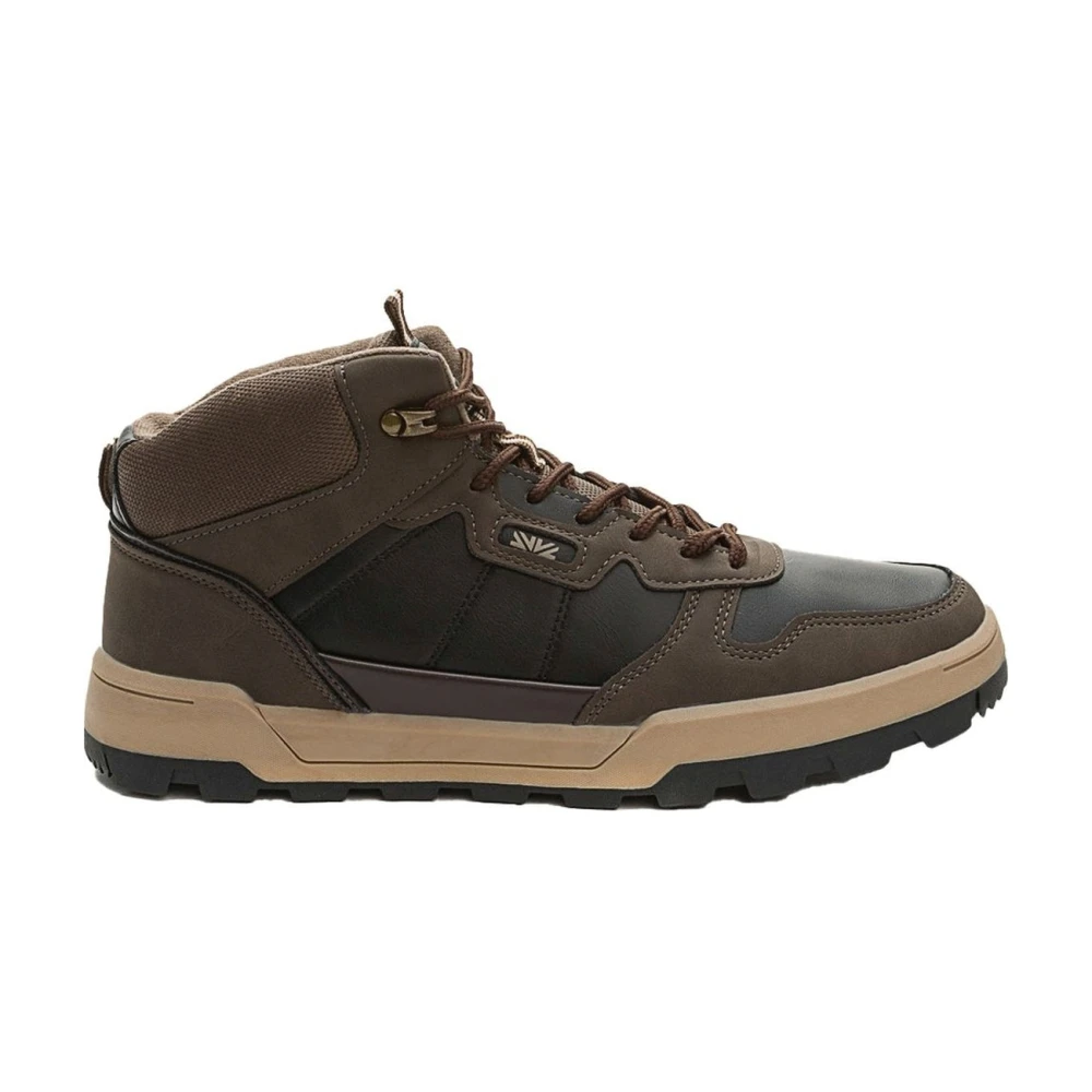 Crosby Bruine Sneakers voor Mannen Heren Schoenen