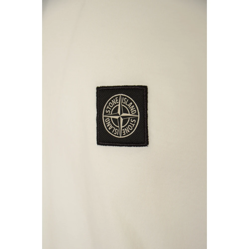Stone Island Witte T-shirts en Polos White Heren