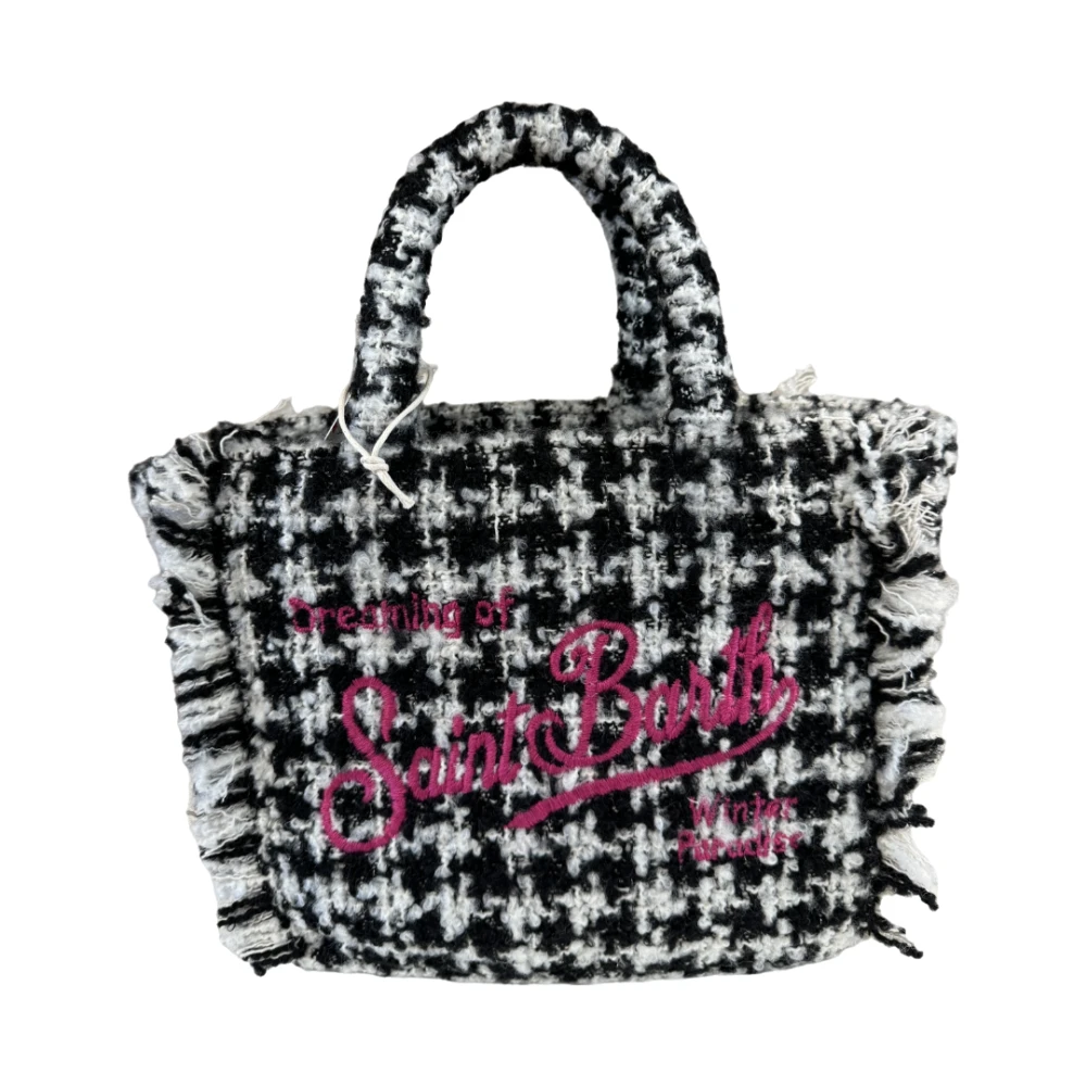 Saint Barth Winter Mini Vanity Handtas Black Dames