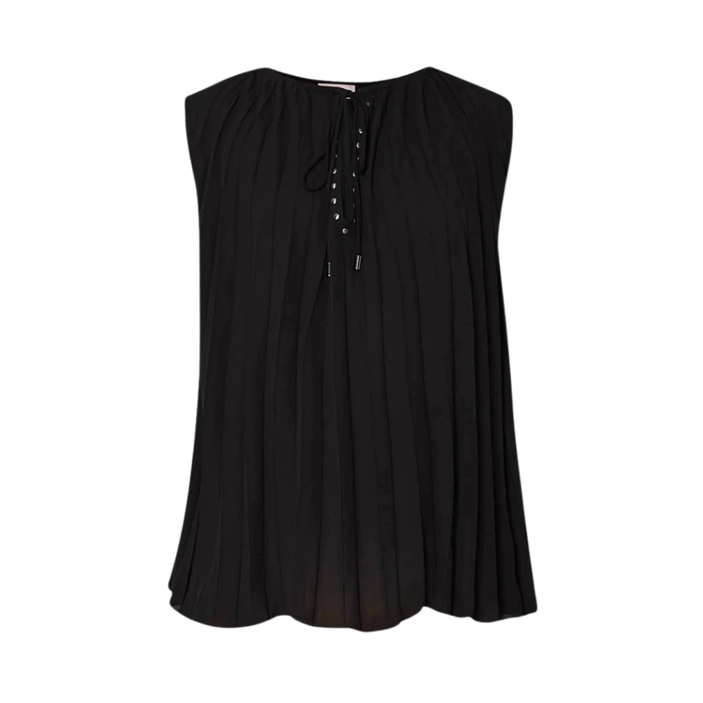 Liu Jo Donna Nero Top, L, New,