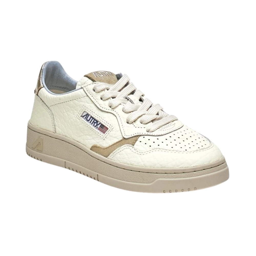 Autry Beige Aulw Ne15 - Female - Sneakers - 7 Uk - Shoes