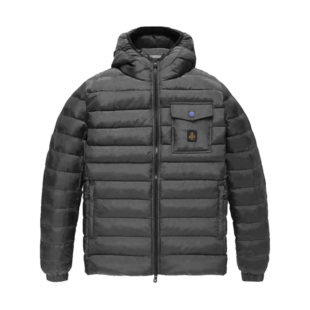 RefrigiWear Grijze Nylon Hunter Jas Gray Heren