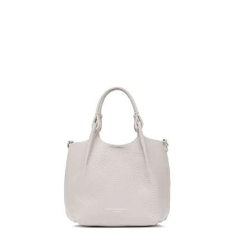 Gianni Chiarini Eenvoudige Hedendaagse Leren Handtas Gray Dames