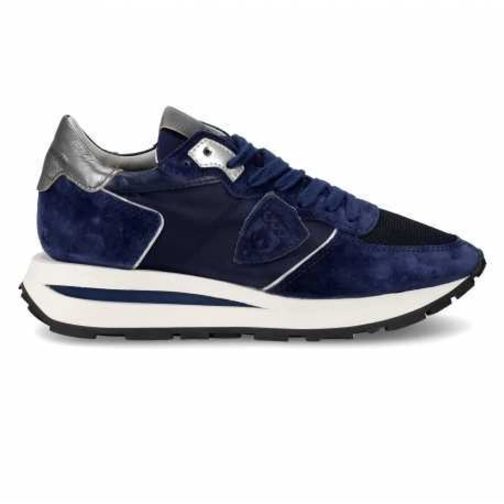 Philippe Model Blå Tropez Haute Sneakers
