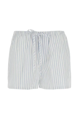 Striped Drawstring Shorts