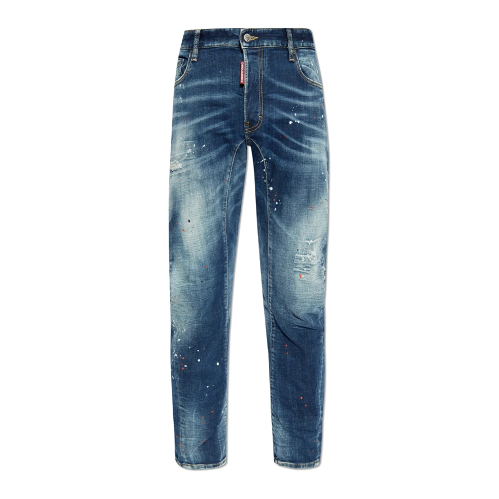 Dsquared2 Jeans Tidy Biker Blue, Herr