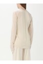 gilet-beige-en-soie-a-col-en-v