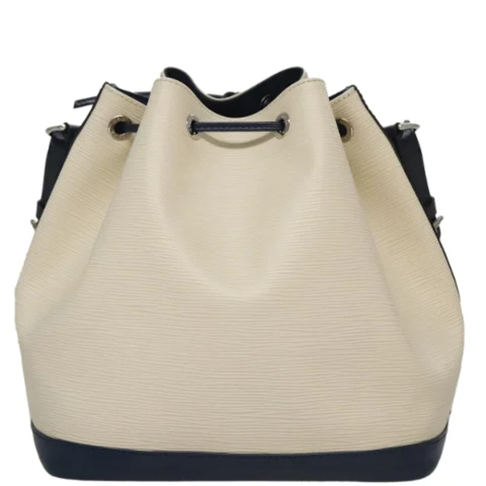 Louis Vuitton Vintage Pre-owned Leather louis-vuitton-bags White Dames