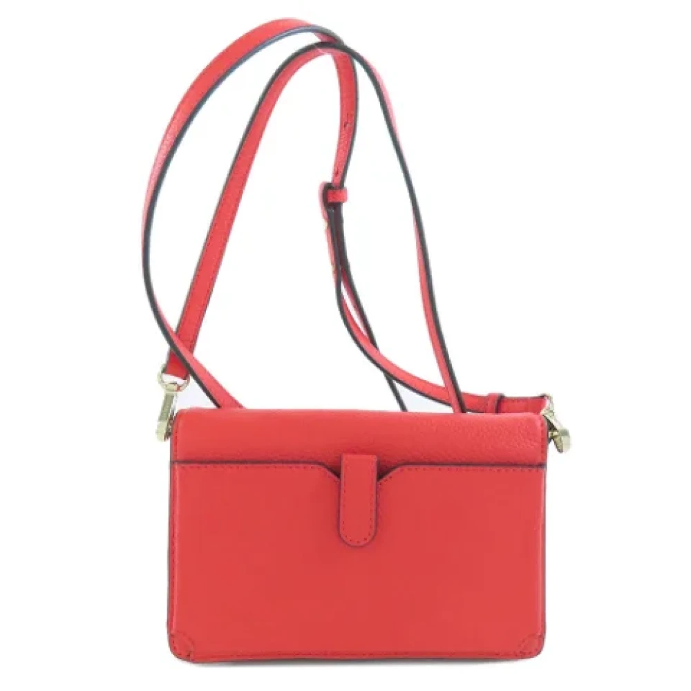 Michael Kors Pre-owned Leather wallets Red Dames