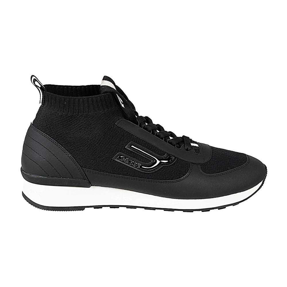 Bally Comfortabele Slip-On Sneakers Heren Schoenen Zwart