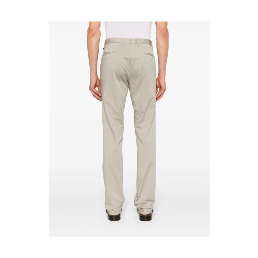 Rota Straight Trousers Beige Heren