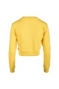 sweat-shirt-en-coton-jaune