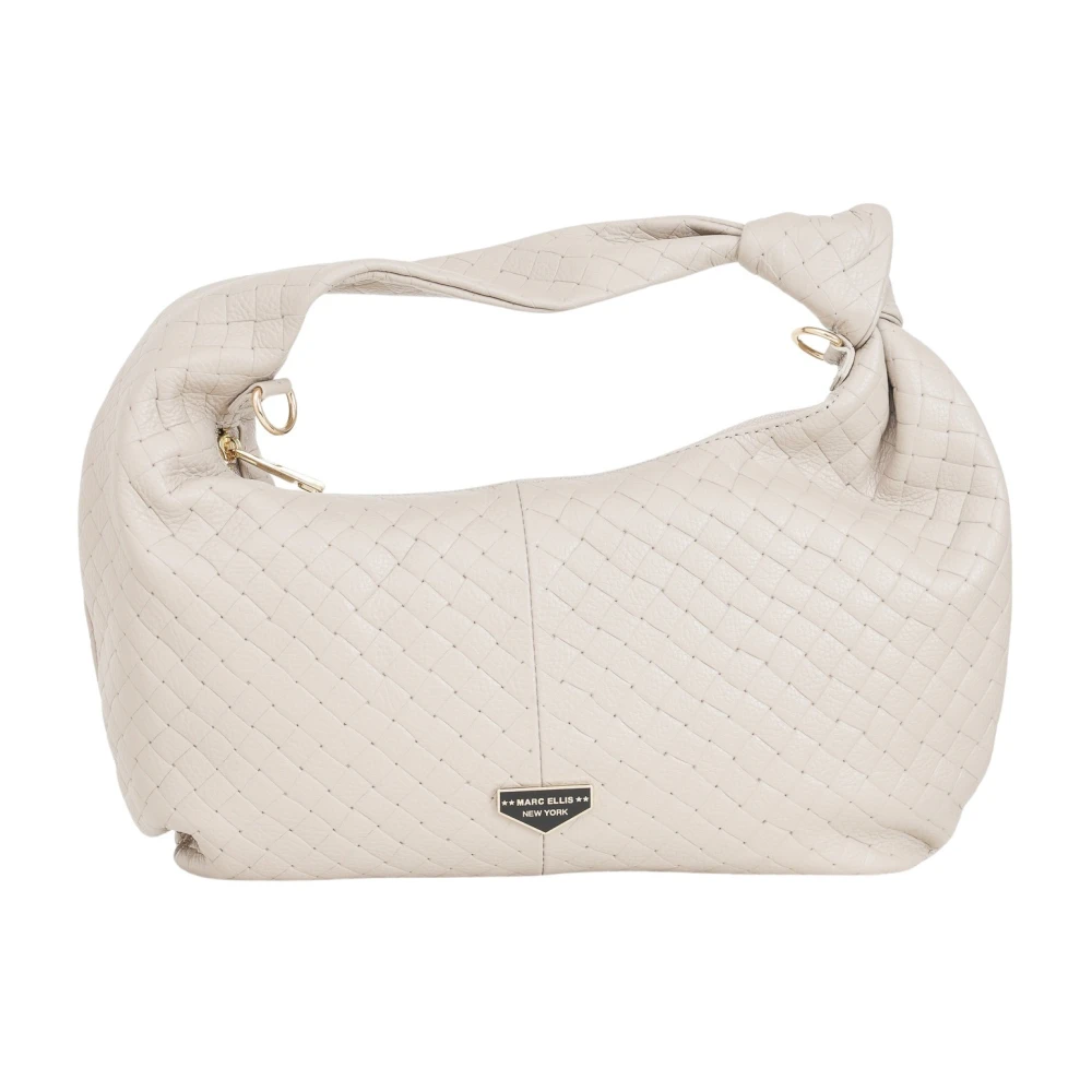 Marc Ellis Beige Schoudertas voor Vrouwen Beige Dames