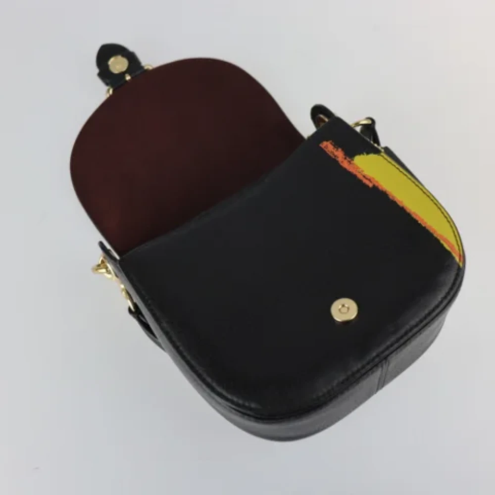 Coach Pre-owned Fabric handbags Black Dames