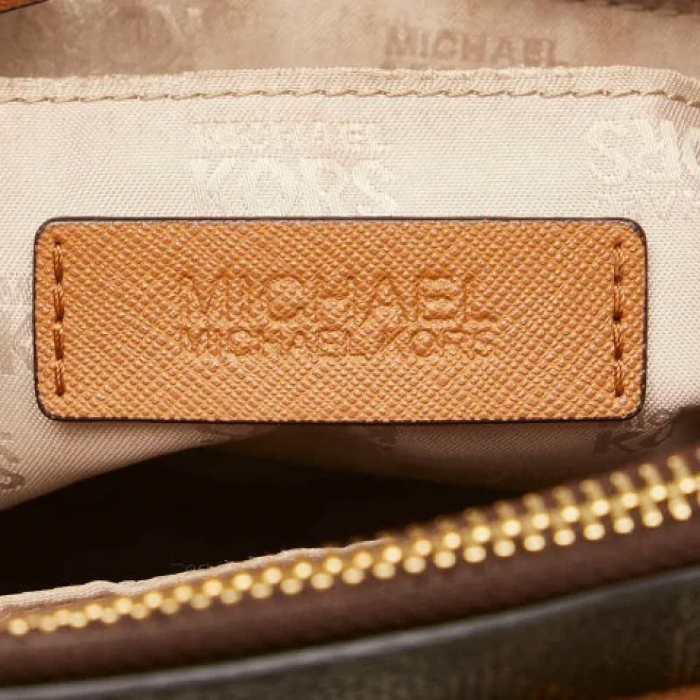Michael Kors Pre-owned Canvas handbags Brown Dames