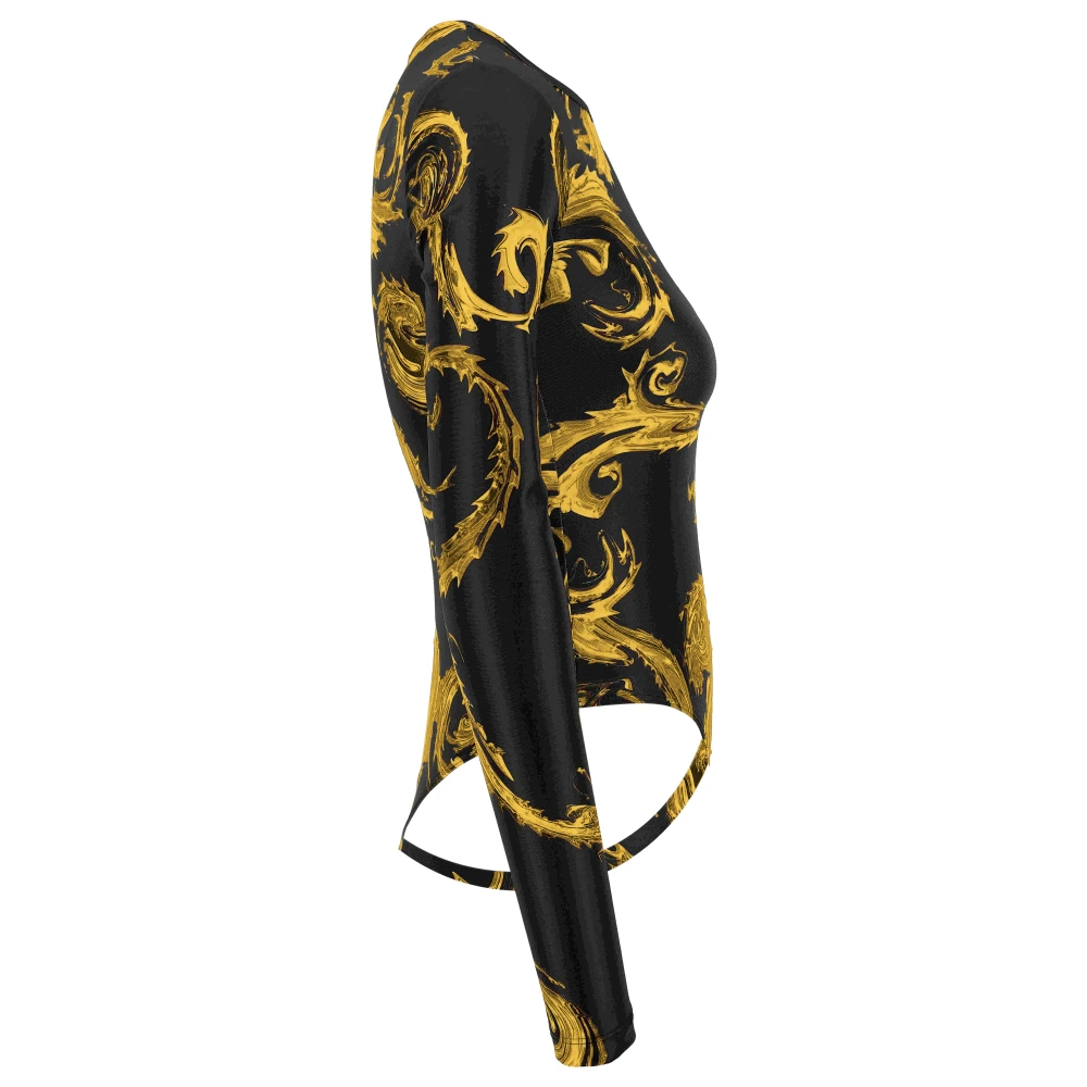Versace Jeans Couture Top Black Dames