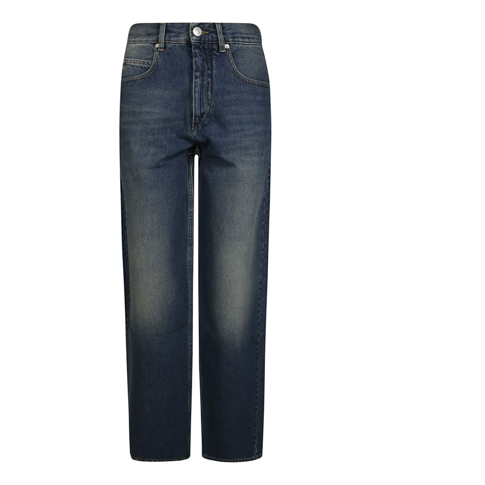 Isabel Marant Étoile Wortel Denim Jeans Blue Dames