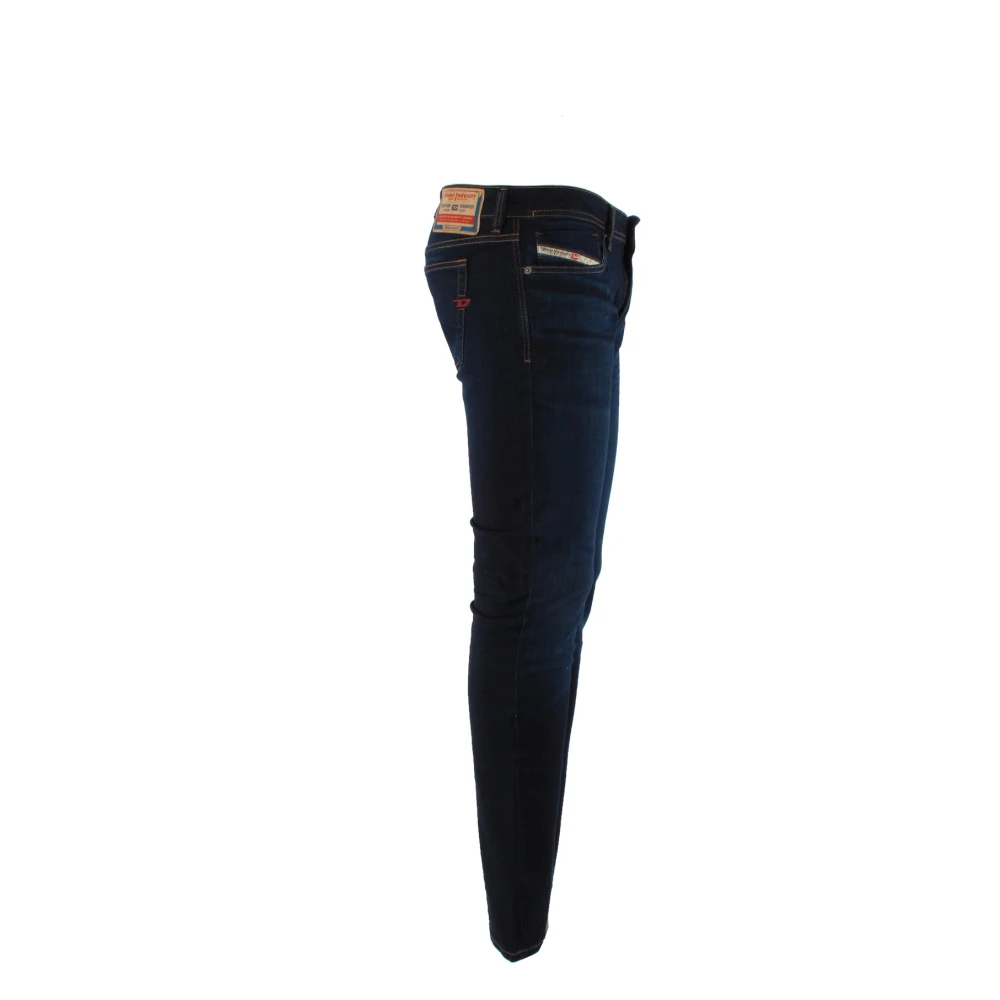 Diesel Blauwe Skinny Fit Jeans voor Heren Blue Heren
