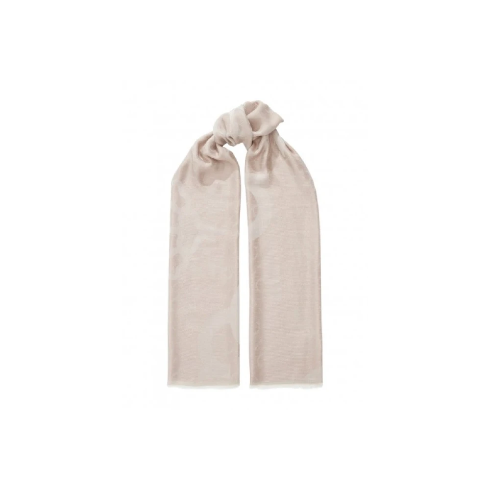 Guess Women's Beige Scarves, One Size, Scarf