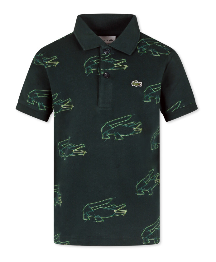 polo-vert-avec-imprime-crocodile