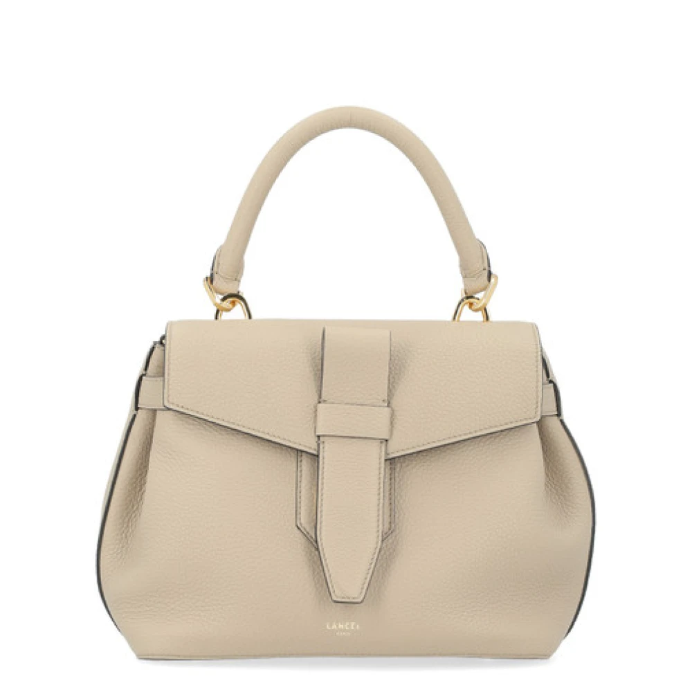 Lancel Charlie Greige Schoudertas Beige Dames