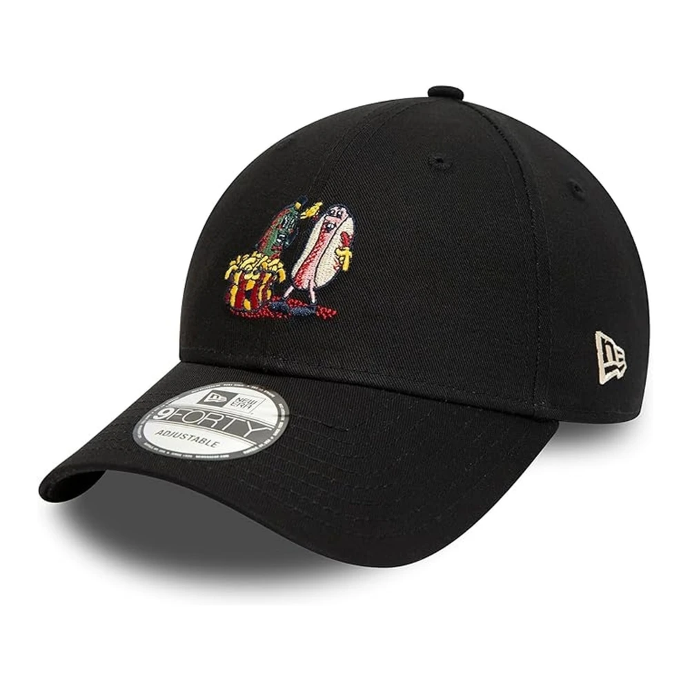 new era Zwarte Gewassen Half Time Pet met Puppies Black Heren