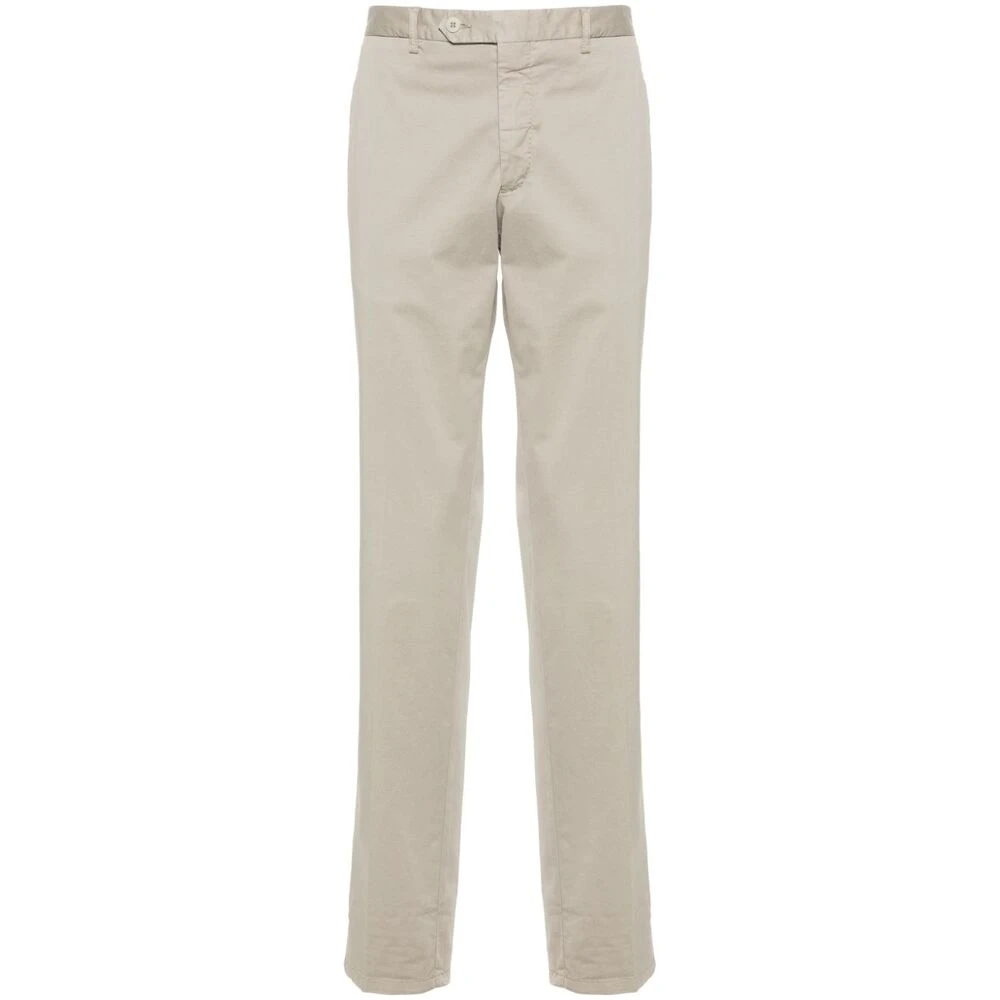 Rota Straight Trousers Beige Heren