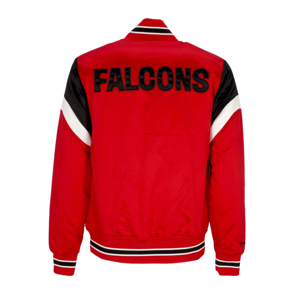 Mitchell & Ness Atlanta Falcons Bomberjack NFL Teamkleuren Red Heren