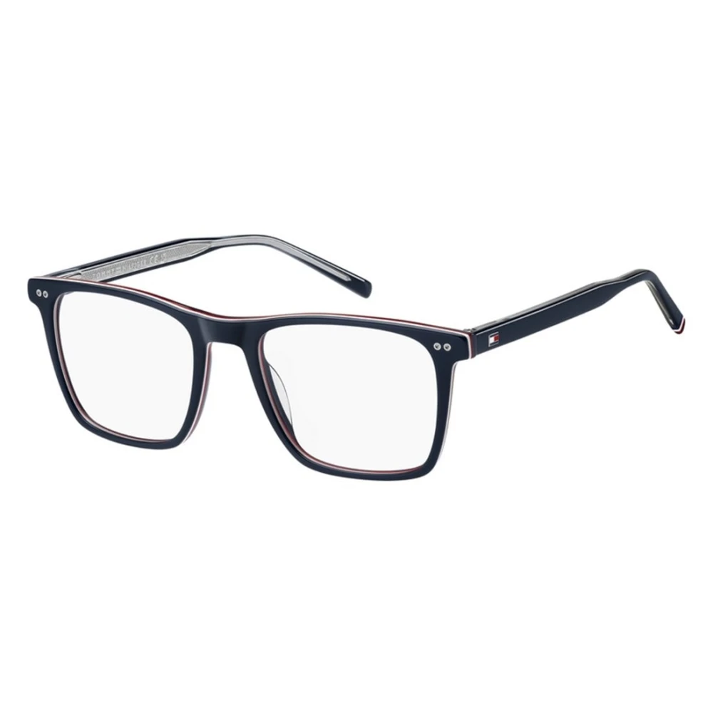 Tommy Hilfiger Men's Blue Glasses, 53 Mm, 2131 8Ru Optical Frame