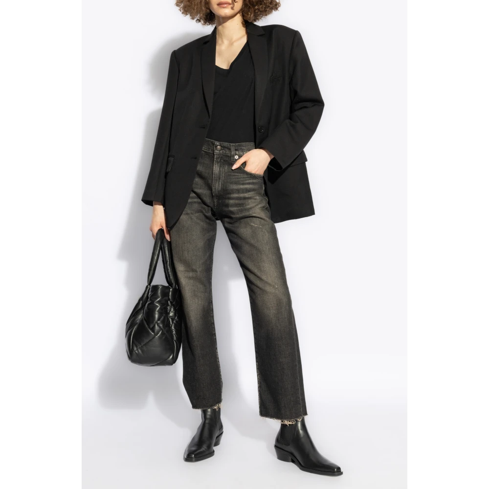 R13 Boyfriend Jeans Black Dames