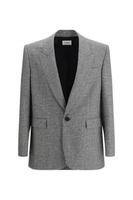 Ylleflanell Blazer Prince de Galles